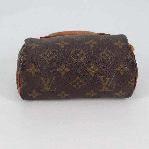LOUIS VUITTON Monogram Mini Speedy Hand Bag M41534 LV Auth bs27057
