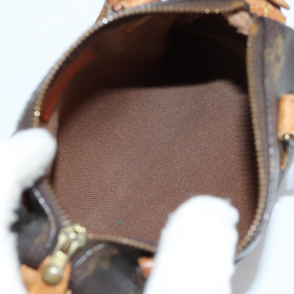 LOUIS VUITTON Monogram Mini Speedy Hand Bag M41534 LV Auth bs27057