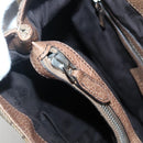 GUCCI GG Canvas Bamboo Tote Bag Beige Silver 232947 Auth bs27063-17