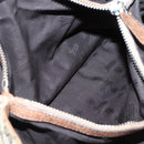 GUCCI GG Canvas Bamboo Tote Bag Beige Silver 232947 Auth bs27063-11