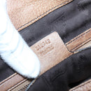 GUCCI GG Canvas Bamboo Tote Bag Beige Silver 232947 Auth bs27063-12