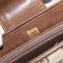 GUCCI GG Canvas Shoulder Bag Beige Gold Auth bs27064-16