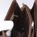 GUCCI GG Canvas Shoulder Bag Beige Gold Auth bs27064-18