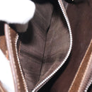 GUCCI GG Canvas Shoulder Bag Beige Gold Auth bs27064-20