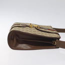 GUCCI GG Canvas Shoulder Bag Beige Gold Auth bs27064-4