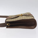 GUCCI GG Canvas Shoulder Bag Beige Gold Auth bs27064-5