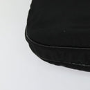 GUCCI Shoulder Bag Nylon Leather Black Silver 001 3307 Auth bs27066-9