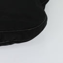 GUCCI Shoulder Bag Nylon Leather Black Silver 001 3307 Auth bs27066-14