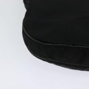 GUCCI Shoulder Bag Nylon Leather Black Silver 001 3307 Auth bs27066-15