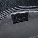 GUCCI Shoulder Bag Nylon Leather Black Silver 001 3307 Auth bs27066-17