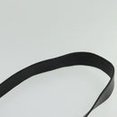 GUCCI Shoulder Bag Nylon Leather Black Silver 001 3307 Auth bs27066-8