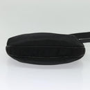 GUCCI Shoulder Bag Nylon Leather Black Silver 001 3307 Auth bs27066-5