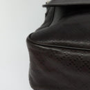 GUCCI Shoulder Bag Leather Brown Gold 223665 Auth bs27067-10