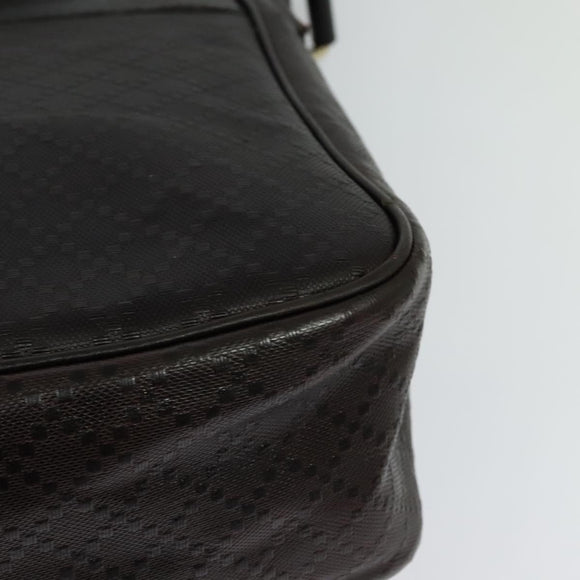 GUCCI Shoulder Bag Leather Brown Gold 223665 Auth bs27067