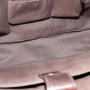 GUCCI Shoulder Bag Leather Brown Gold 223665 Auth bs27067-17