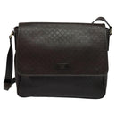 GUCCI Shoulder Bag Leather Brown Gold 223665 Auth bs27067-2