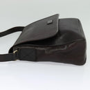 GUCCI Shoulder Bag Leather Brown Gold 223665 Auth bs27067-4