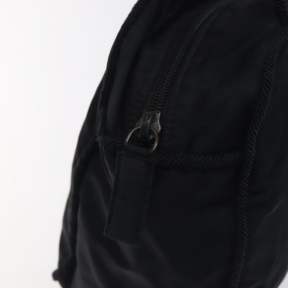 PRADA Hand Bag Nylon Black Auth bs27069