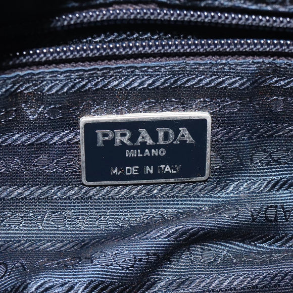 PRADA Hand Bag Nylon Black Auth bs27069