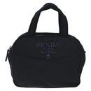 PRADA Hand Bag Nylon Black Auth bs27069-13