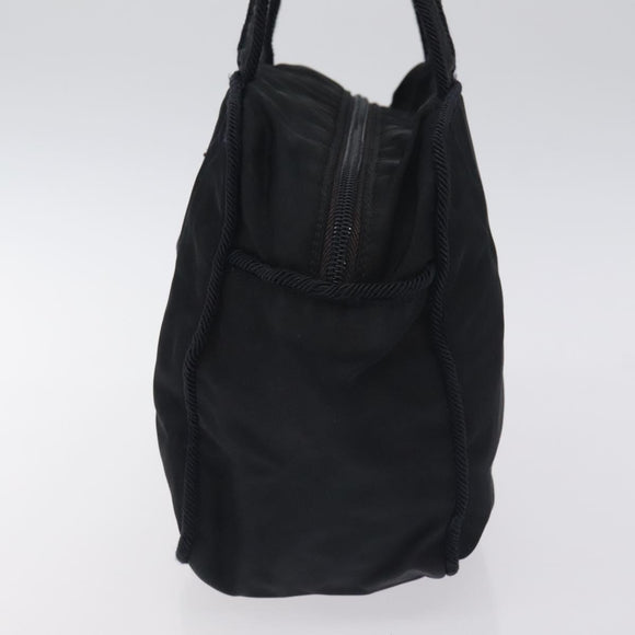 PRADA Hand Bag Nylon Black Auth bs27069