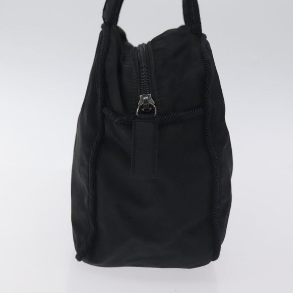 PRADA Hand Bag Nylon Black Auth bs27069