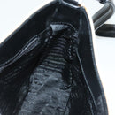 PRADA Shoulder Bag Canvas Beige Silver Auth bs27070-18