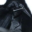 PRADA Shoulder Bag Canvas Beige Silver Auth bs27070-19