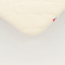 CHANEL Matelasse Clutch Bag Canvas White Silver CC Auth bs27077V-15