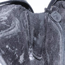 GUCCI Soho Clutch Bag Enamel Black Silver Auth bs27084-17