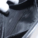 GUCCI Soho Clutch Bag Enamel Black Silver Auth bs27084-12