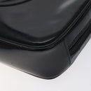 GUCCI Soho Clutch Bag Enamel Black Silver Auth bs27084-7