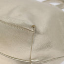 Salvatore Ferragamo Hand Bag Leather Champagne Gold Gold Auth bs27089-15