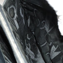 Salvatore Ferragamo Gancini Shoulder Bag Leather Black Silver Auth bs27093-17