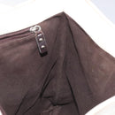 LOEWE Anagram Tote Bag PVC White Silver Auth bs27096-17