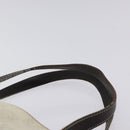 LOEWE Anagram Tote Bag PVC White Silver Auth bs27096-8