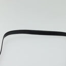 LOEWE Anagram Shoulder Bag Leather Black Gold Auth bs27097-8