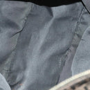 FENDI Zucchino Canvas Shoulder Bag Black Brown Auth bs27098-12