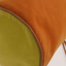 HERMES POSITION MIMILL Backpack Canvas Orange Silver Auth bs27100-14