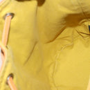 HERMES POSITION MIMILL Backpack Canvas Orange Silver Auth bs27100-17