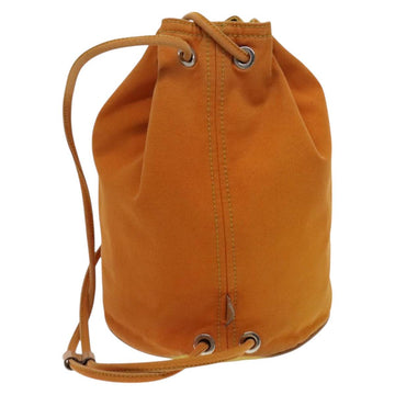 HERMES POSITION MIMILL Backpack Canvas Orange Silver Auth bs27100 - 0