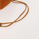 HERMES POSITION MIMILL Backpack Canvas Orange Silver Auth bs27100-7