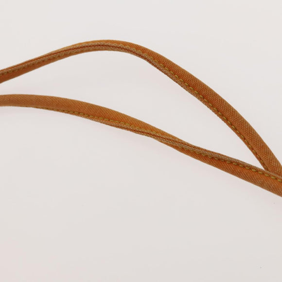 HERMES POSITION MIMILL Backpack Canvas Orange Silver Auth bs27100