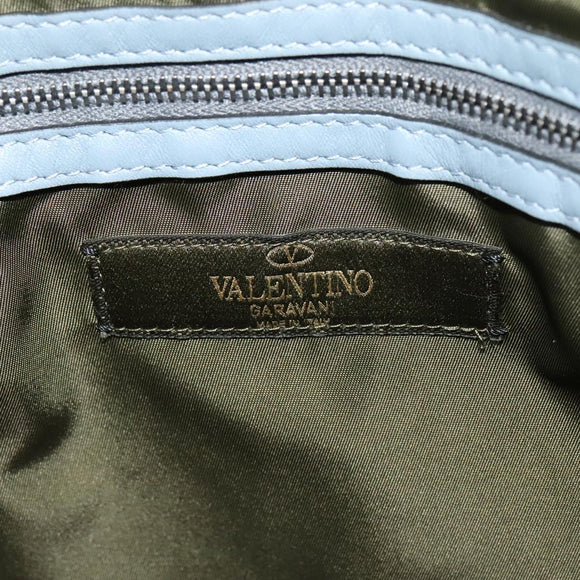 VALENTINO Camouflage Tote Bag Nylon Green Auth bs27104