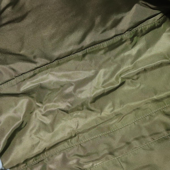 VALENTINO Camouflage Tote Bag Nylon Green Auth bs27104