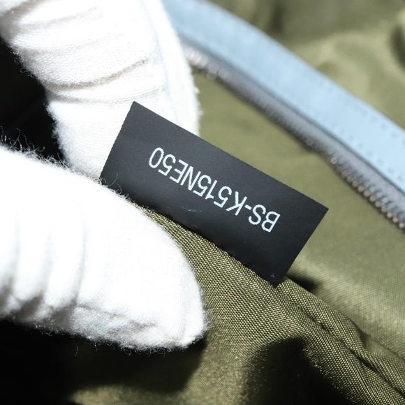 VALENTINO Camouflage Tote Bag Nylon Green Auth bs27104