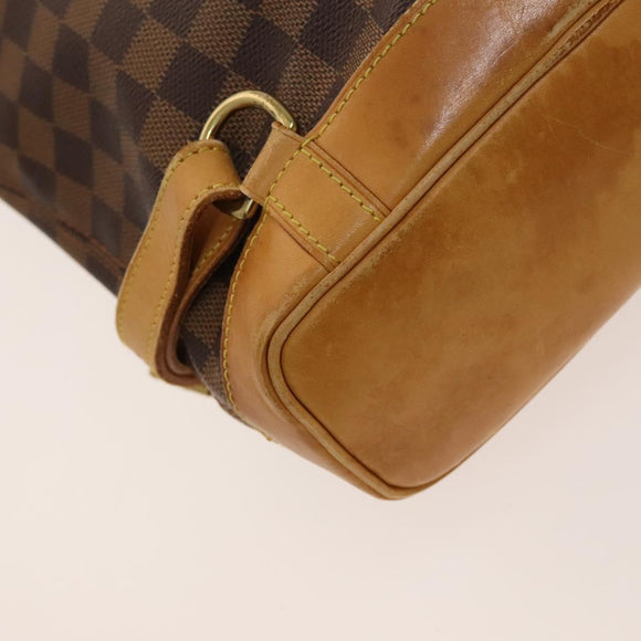LOUIS VUITTON Damier Ebene Arlucan Backpack N99038 LV Auth bs27115