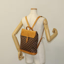 LOUIS VUITTON Damier Ebene Arlucan Backpack N99038 LV Auth bs27115-27