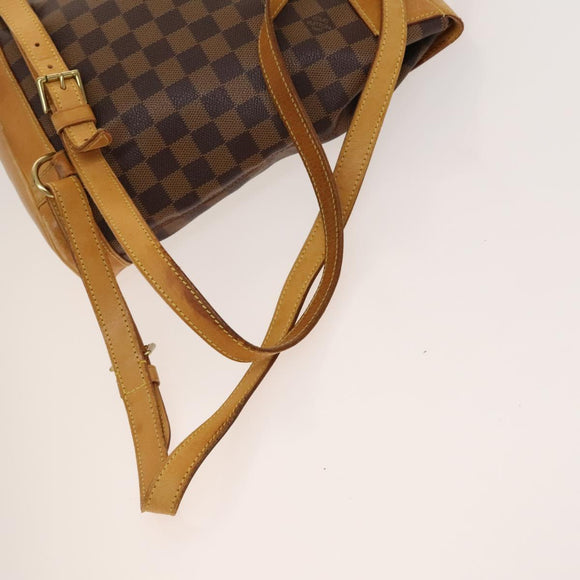 LOUIS VUITTON Damier Ebene Arlucan Backpack N99038 LV Auth bs27115