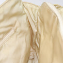 PRADA Hand Bag Nylon Beige Auth bs27127-18
